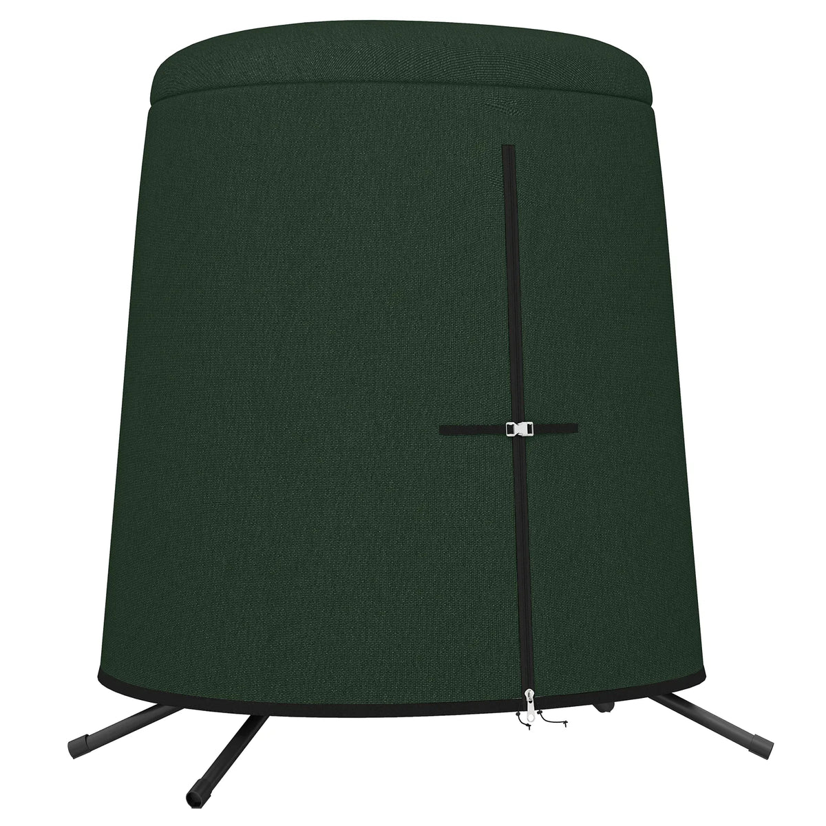 Outsunny Hanging Egg Chair Cover – Waterproof Oxford Fabric Protective Cover with Zip, 196 x 230cm, Green