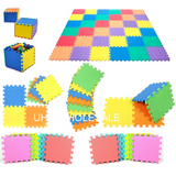 Multicolour EVA Interlocking Foam Floor Mats – 2 Pack, 30 x 30cm