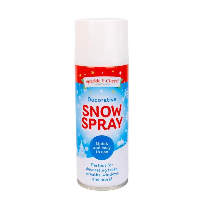 Sparkle And Cheer Decorative Christmas Snow Spray, 250ml – Festive Party & Gifting Decoration