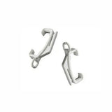 Curtain Rail Glider Hooks – White/Silver Curtain Hooks for Home DIY