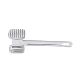 Dual-Sided Meat Mallet Tenderiser, Aluminium Alloy with Ergonomic Handle – Steak, Pork & Chicken Kitchen Hammer