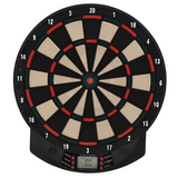 Electronic Dartboard with 26 Games, 185 Variations & LCD Scoring – 6 Darts Included, Up to 8 Players