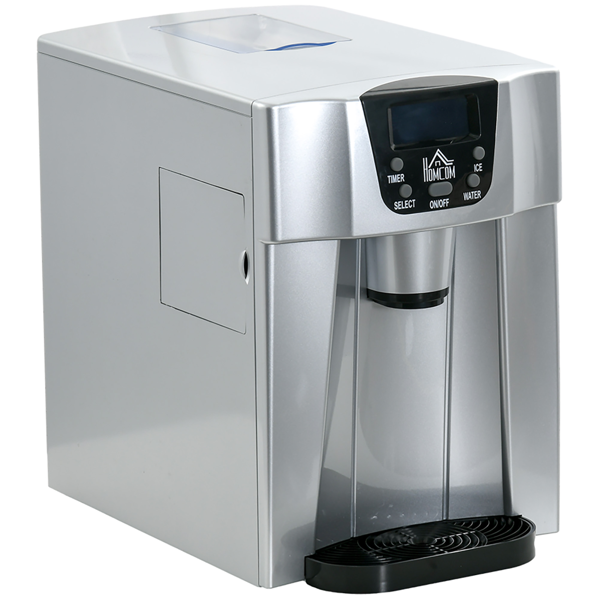 HOMCOM ice maker and water dispenser