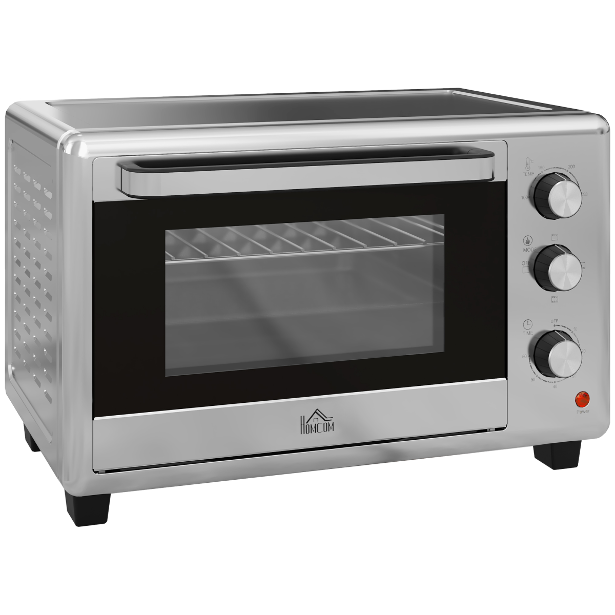 HOMCOM silver 30L mini oven
