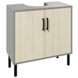 kleankin under sink bathroom basin cabinet