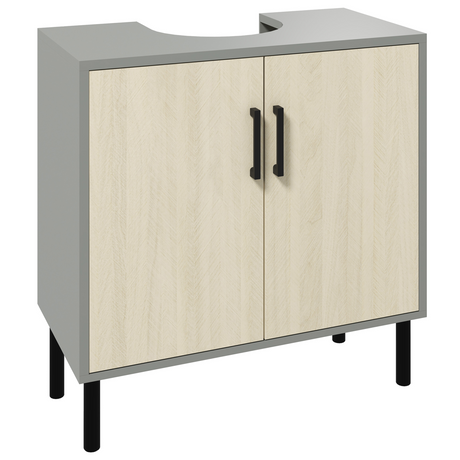 kleankin under sink bathroom basin cabinet