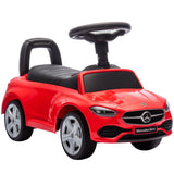 AIYAPLAY Official Mercedes-Benz Ride On Car, Foot to Floor Walker with Horn & Under-Seat Storage, Red