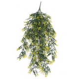Hanging UV and Fire Resistant Artificial Variegated Plant 76cm