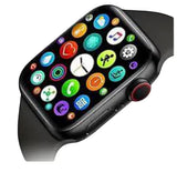 M18 Smart Watch Magic Button with Adjustable Knob & Green Rubber Strap