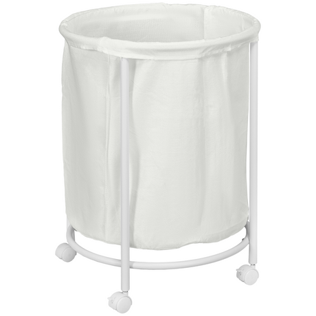 HOMCOM 100L rolling laundry hamper