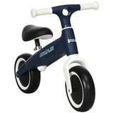 AIYAPLAY Baby Balance Bike with Adjustable Seat and Wide Enclosed Wheels – Pedal-Free Toddler Bike, Blue