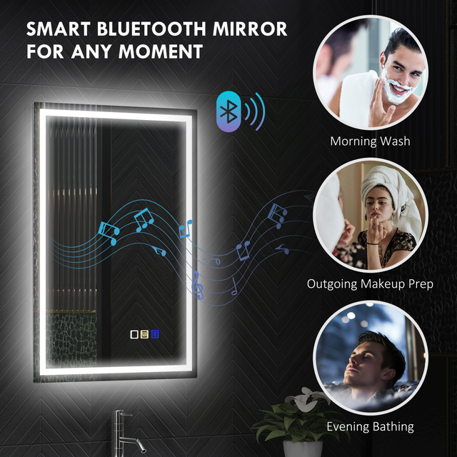 70x50 LED bathroom mirror