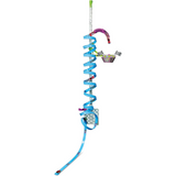 Maisto Cyber Racers Vertical Launch Vehicle Play Set with Looping Track & Pull-Back Cars – Kids Stunt Racing Toy