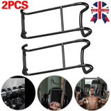 2pcs Dumbbell Spotter Hooks Hangers Safety Connector for Dumbbell Bench Press