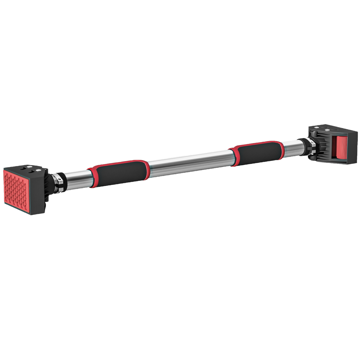 SPORTNOW No-Screw Doorway Pull Up Bar, Adjustable 75–92cm with Non-Slip Grips – 200kg Capacity Chin Up Bar