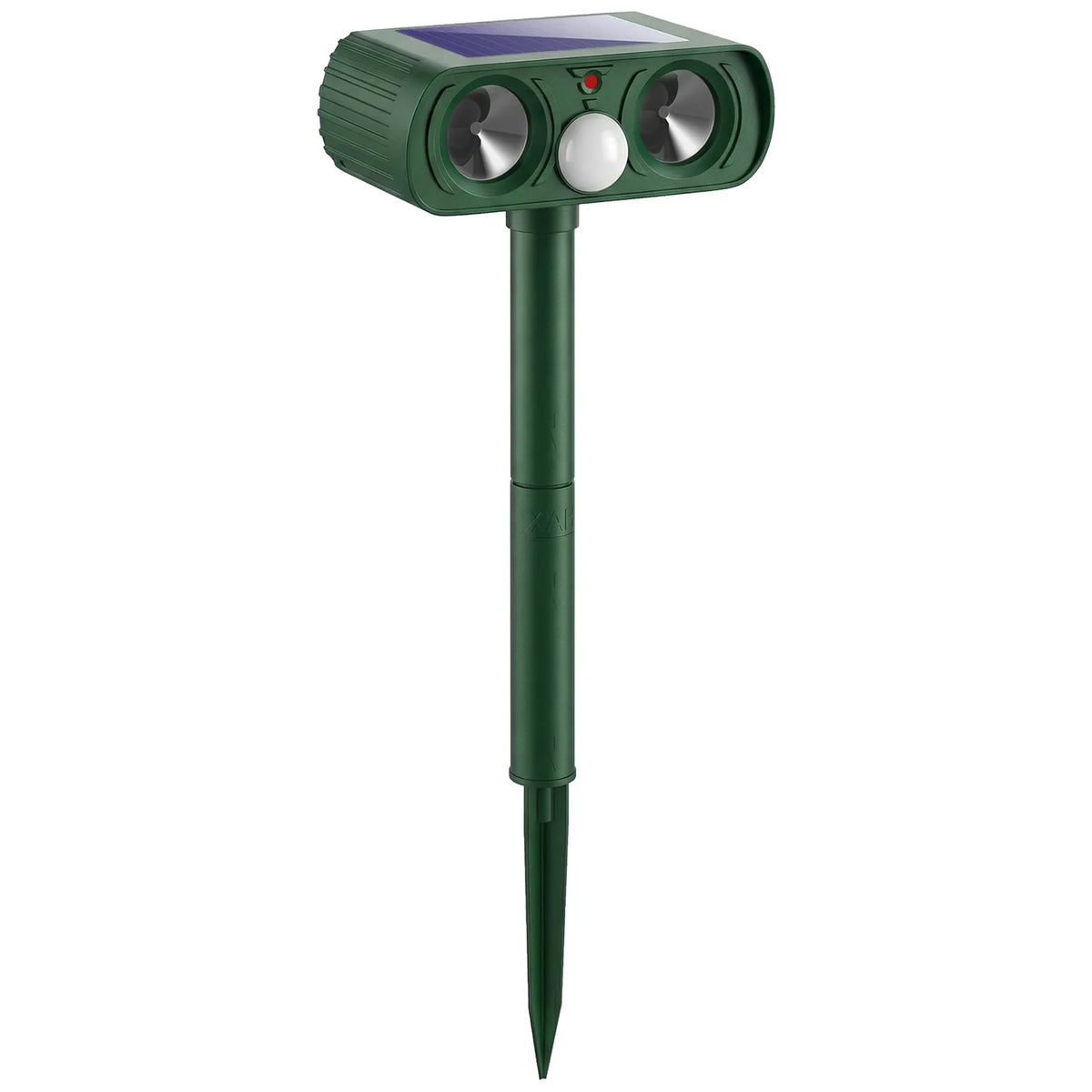 Outsunny Solar Ultrasonic Cat Repellent with PIR Motion Sensor and LED Flash – Weatherproof Garden Deterrent