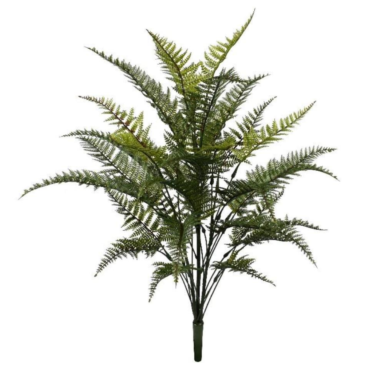 Fire Retardant Artificial Fern Foliage Branch, 78cm – Maintenance-Free Greenery, Bare Stem No Pot