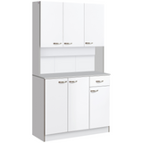 HOMCOM freestanding kitchen cupboard