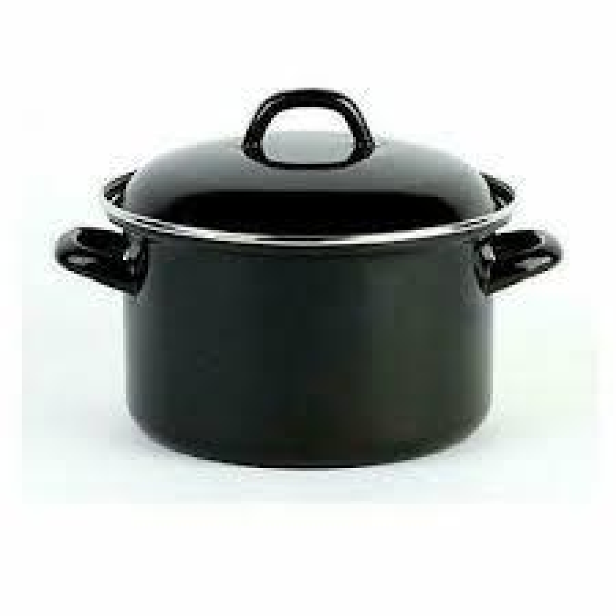 Swan 18cm Bellied Casserole Pot – Kitchen Cookware for Stews, Soups and One-Pot Meals