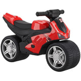 AIYAPLAY Toddler Balance Bike with Music, Extra-Wide PP Tyres & Motorbike Design – Boys and Girls Ride-On, Red