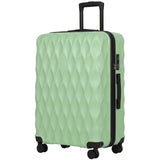 HOMCOM 28 Inch Hard Shell Suitcase with TSA Lock & 360° Spinner Wheels – 98L ABS Checked Luggage, Green