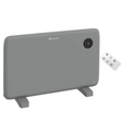 Grey 1200W convector heater