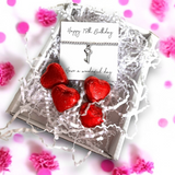 Aye Do Gifts Happy 18th Birthday Key Charm Bracelet Mini Gift Hamper with Message Card & Chocolate Hearts