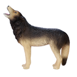 Mojo Timber Wolf Howling Figurine – Realistic Wildlife Toy