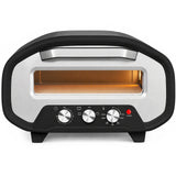 HOMCOM 2200W Electric Pizza Oven with 12 Inch Ceramic Stone, Viewing Window and 3 Dials – Indoor Pizza Maker