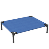 Pawhut Elevated Pet Bed with Powder Coated Metal Frame – Foldable Cooling Cot for Dogs and Cats