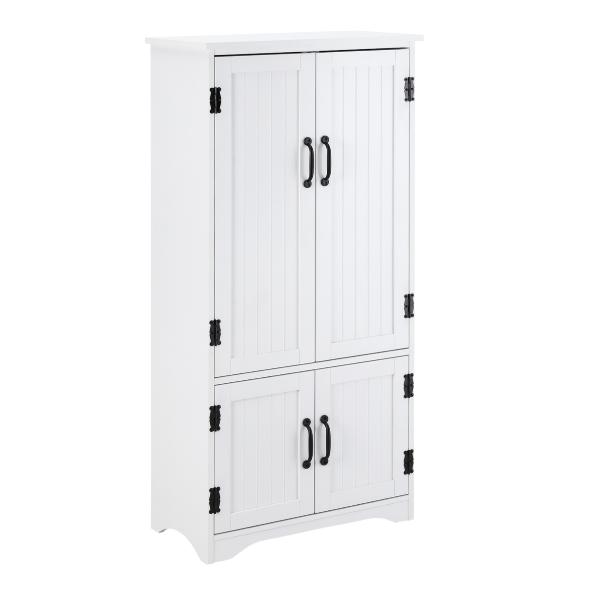 Freestanding storage hutch