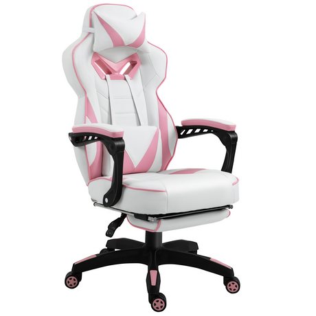 Vinsetto pink reclining gaming chair