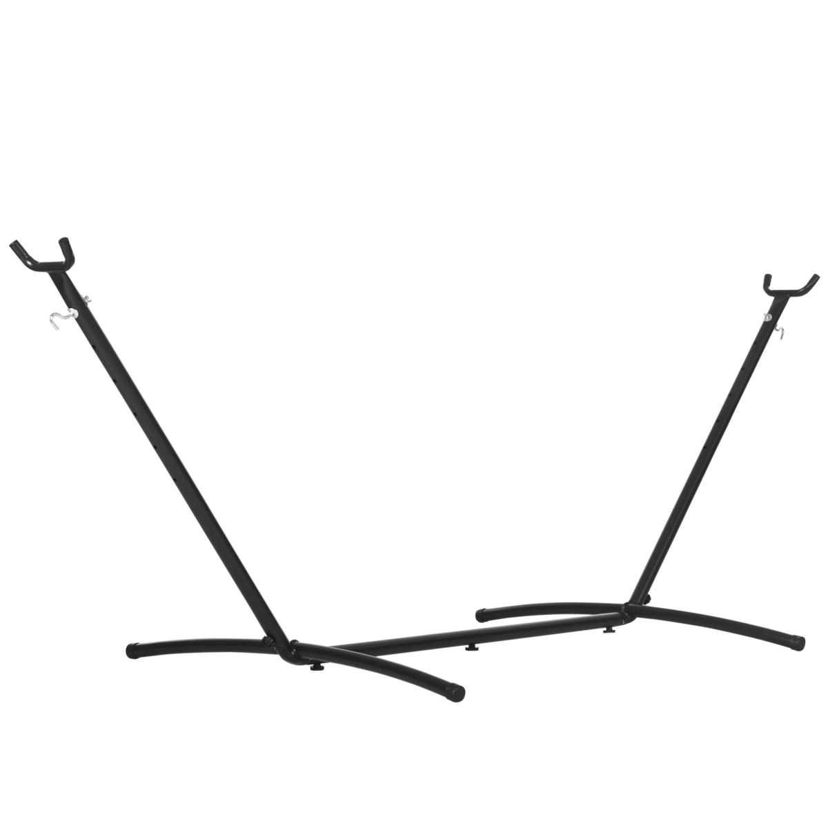 Outsunny 2.8m Heavy-Duty Metal Hammock Stand Frame – Replacement Frame for Garden & Patio, 120kg Capacity