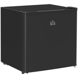 HOMCOM black 46L mini fridge