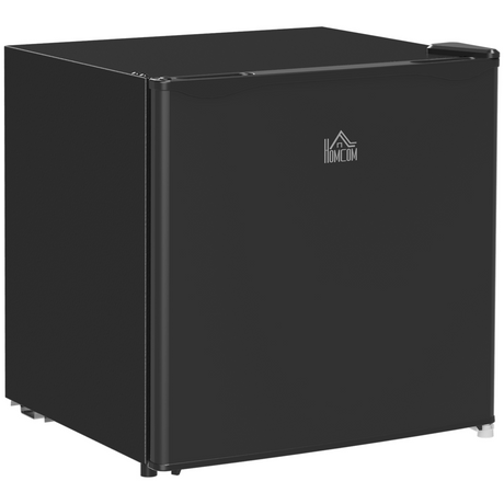 HOMCOM black 46L mini fridge