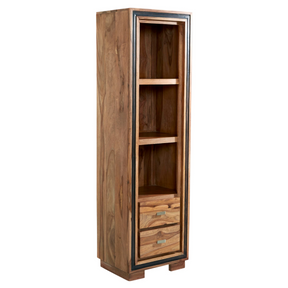 Jodhpur sheesham slim bookcase