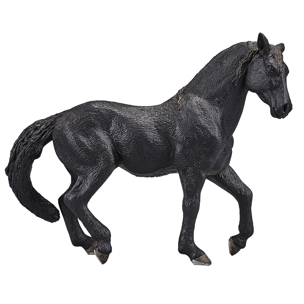 MojoFun Andalusian Black Horse Toy Figurine – Realistic Horse Model