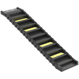 PawHut Folding Dog Car Ramp with 10 Anti-Slip Steps, 154cm – Pet Stairs for Cars, Trucks & High Beds, Black