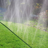 Vinsani 8M Garden Sprinkler Hose with Fixing Straps & On/Off Valve – Outdoor Water Spray for Kids and Pets
