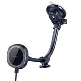 Wye 15W In-Car Wireless Charging Phone Holder – Dashboard & Windshield Mount, Long Arm