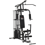 HOMCOM Multifunction Home Gym with Dual Press Arm & Leg Developer – Full-Body Strength Training Station