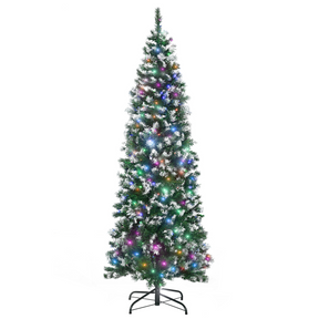 6ft pre-lit tree with colour-changing LEDs