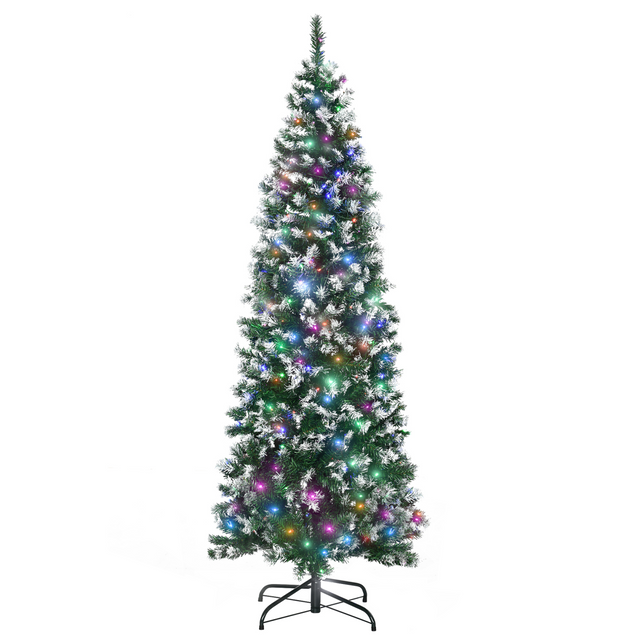 6ft pre-lit tree with colour-changing LEDs