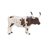 Mojo Texas Longhorn Bull Figure – Realistic Farm Animal Toy