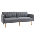 Two seater sofa bed with adjustable backrest