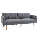 Two seater sofa bed with adjustable backrest