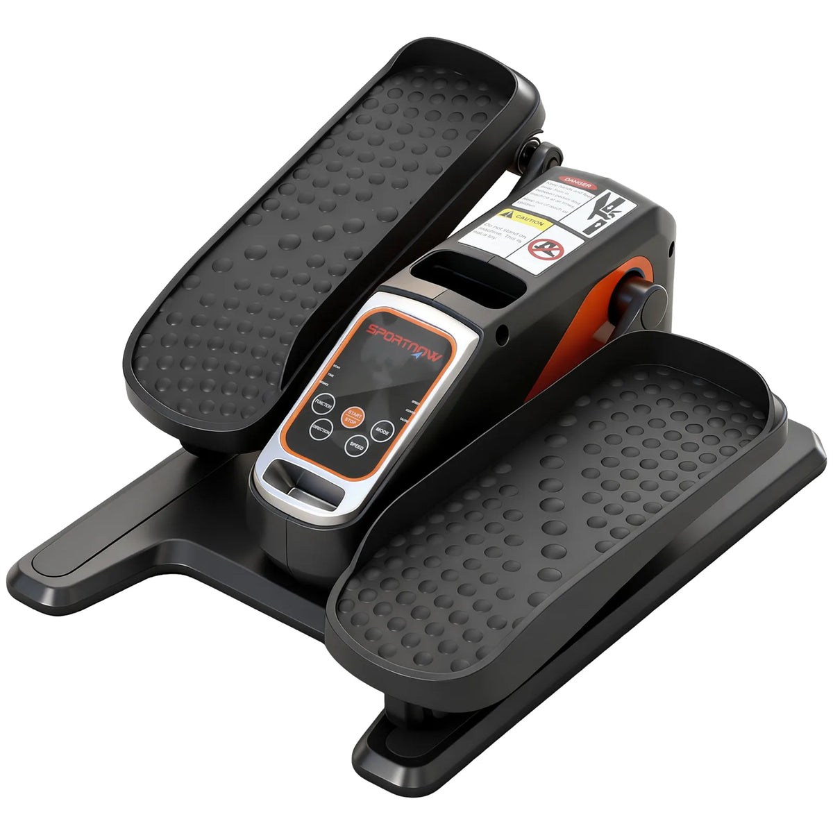 SPORTNOW Under Desk Elliptical Machine with 12 Speeds, LED Monitor & Remote Control – Electric Seated Pedal Exerciser