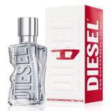 Diesel D Eau de Toilette Spray 30ml – Fresh & Citrus, Woody Fragrance for Men