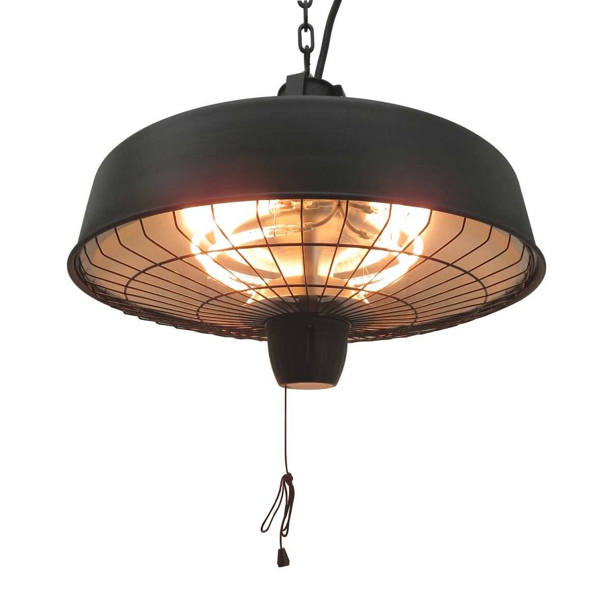 HOMCOM hanging halogen patio heater