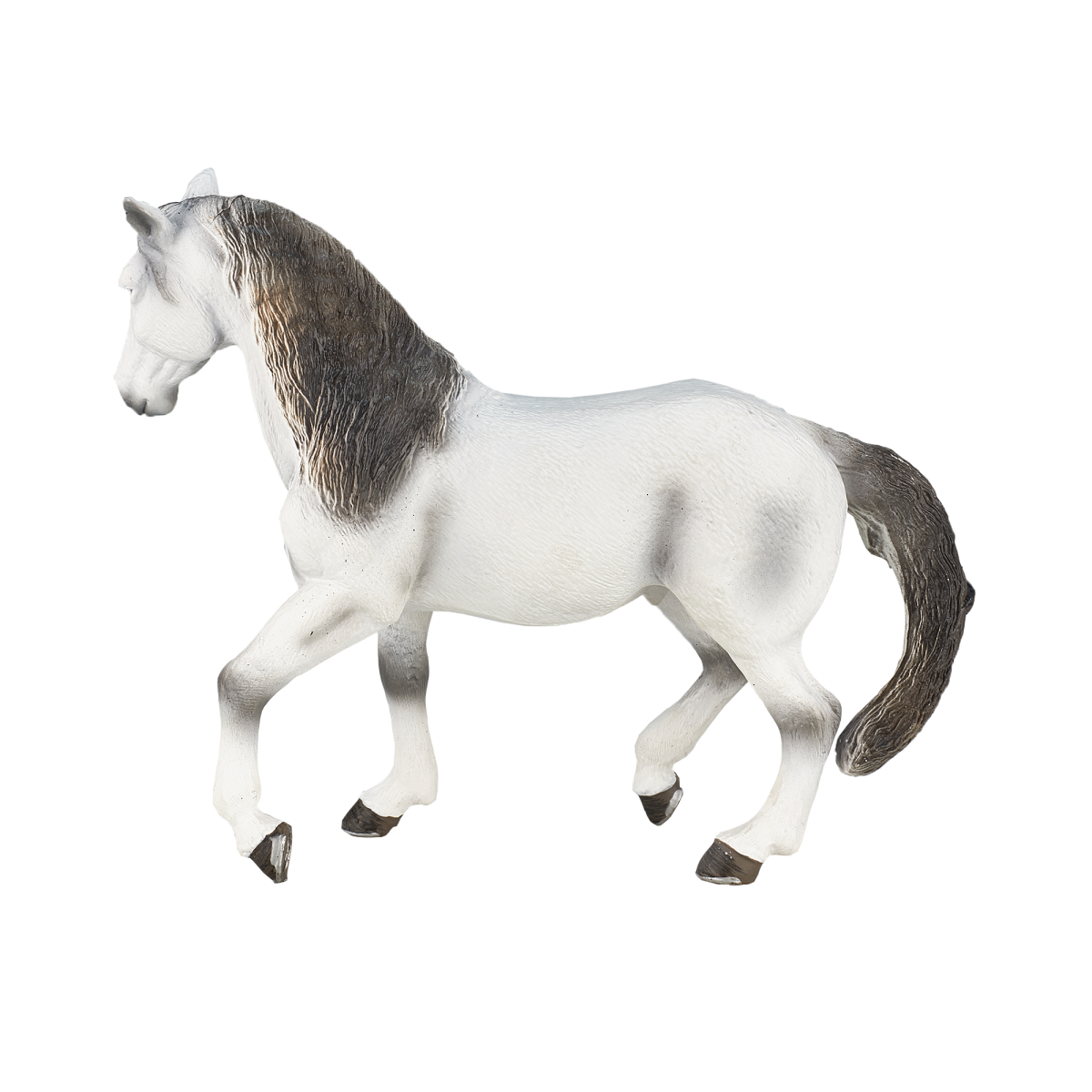 Mojo Andalusian Horse Figure, Grey – Realistic Equestrian Toy